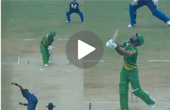 Fakhar Zaman Perishes To Hasnain After His Reckless Shot In Champions Cup